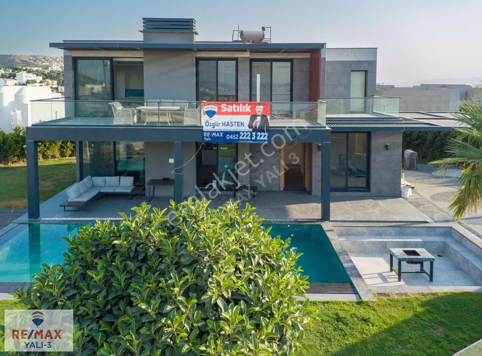 Bodrum Geriş Satılık Villa RE\MAX YALI'DAN DENİZ MANZARALI MÜSTAKİL VİLLA