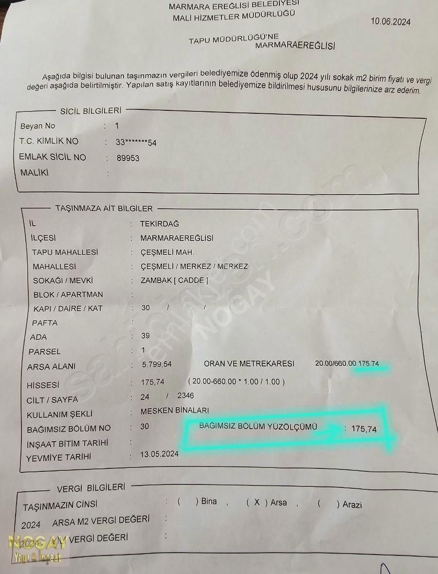 Araç Takasına Uygun, Villa İmarlı Arsa - Görsel 4