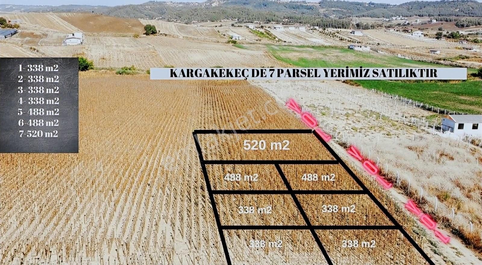 Sarıçam Kargakekeç Satılık Tarla TEPE NOKTA PARSELLİ KAÇMAZ FIRSAT