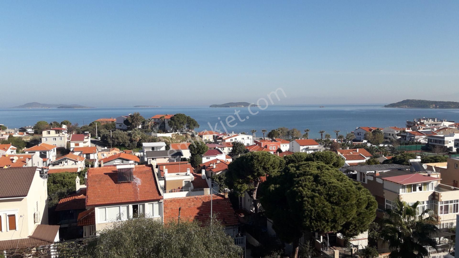 Urla İskele Kiralık Daire  URLA İSKELE DE DENİZ VE DOĞA MANZARALI EŞYALİ KİRALIK DAİRE