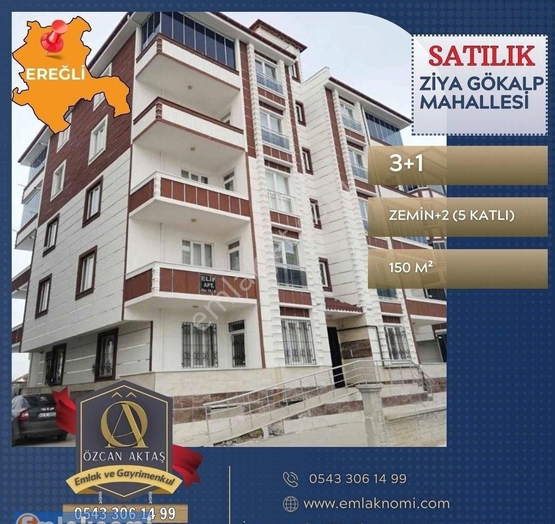 Ereğli Ziya Gökalp Satılık Daire EMLAKNOMİ'den Ziya Gökalp Satılık 3+1 Arakat Daire