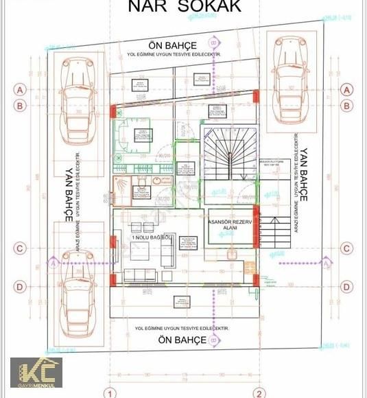 Altıeylül Gaziosmanpaşa Satılık Daire KC DEN LANSMANDAN ÖDEME KOLAYLIĞI OLAN SATILIK 2+1 DAİRE