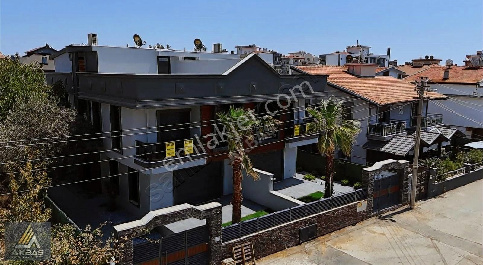 Menderes Kasımpaşa Satılık Villa AKBAŞ | ADLİYE ARKASINDA 240m² NET'Lİ 4+1 SIFIR VİLLA