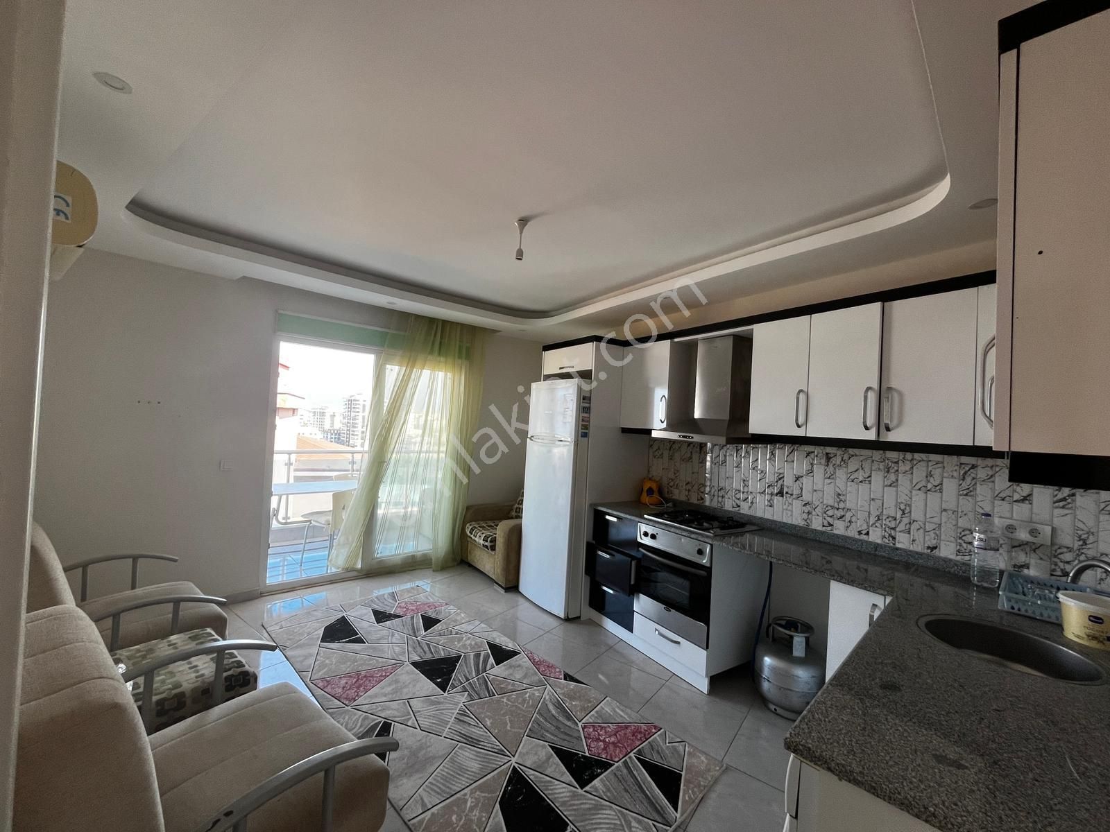 Alanya Mahmutlar Kiralık Daire  1197- MAHMUTLARDA 1+1 FULL EŞYALI KİRALIK DAİRE 13,000TL