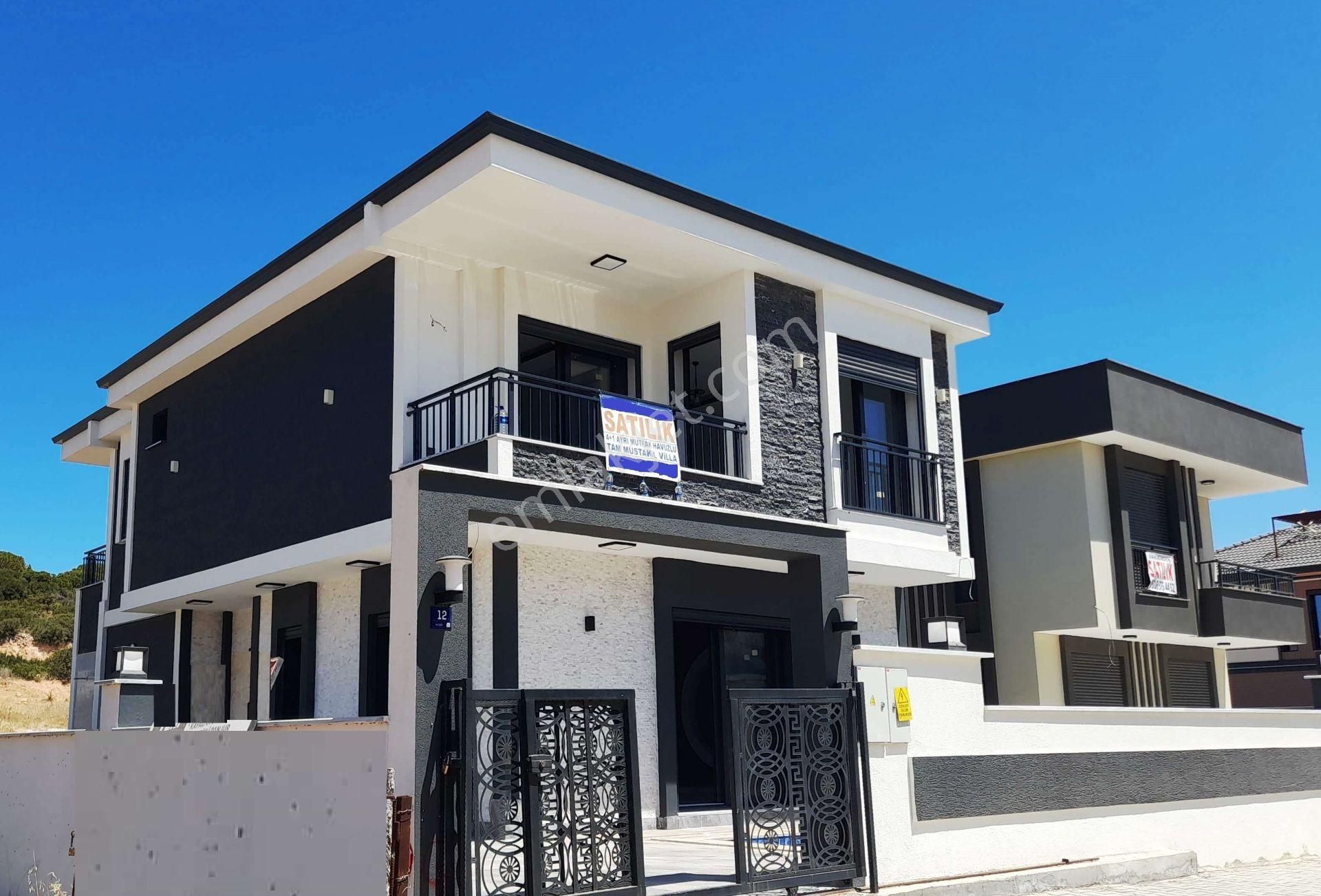 Didim Hisar Satılık Villa Didim Sağturda Satılık Tam Müstakil 4+1 Dubleks Villa