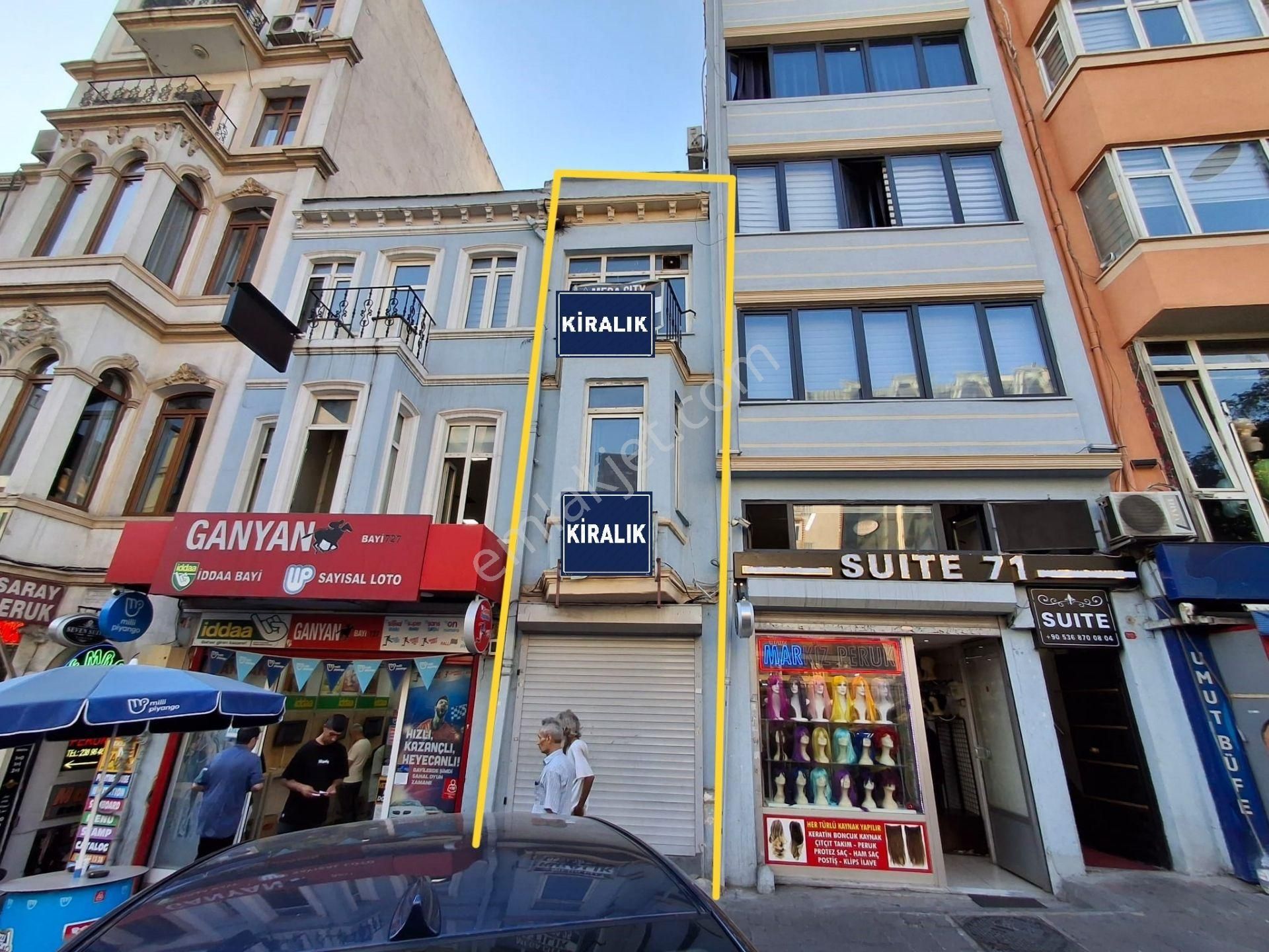 Beyoğlu Şehit Muhtar Kiralık Bina Taksim Tarlabaşı Cadde Üzerinde 5 Katlı Komple Kiralık !​fırsat!!