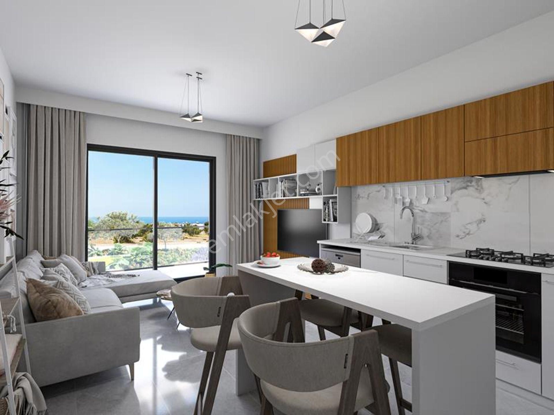 Kıbrıs Girne'de Hılly Elm 2+1 Satılık Daire