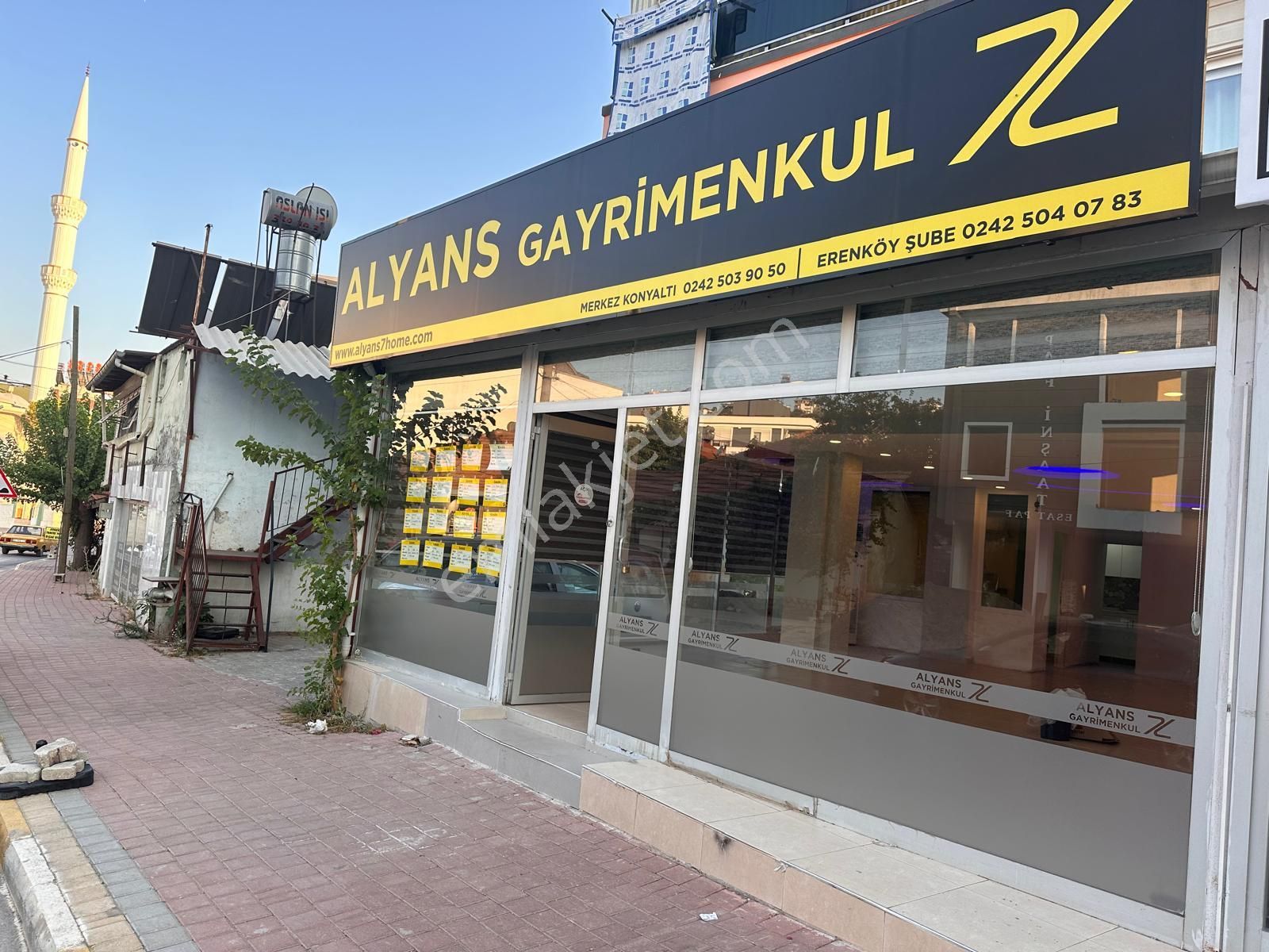 Kepez Erenköy Devren Ofis  ALYANSTAN ERENKÖY MAHALLESİNDE DEVREN KİRALIK DÜKKAN