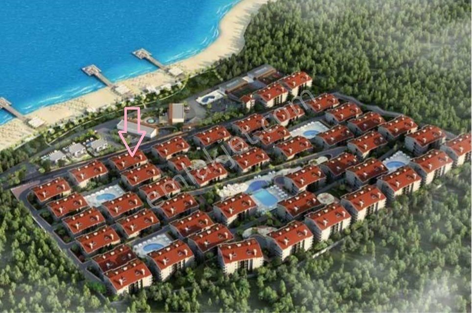 Denize Sıfır Harika Bir Tesis De En Ön Blok Da Ömür Boyu Kapanmayan Deniz Manzarası - Görsel 35