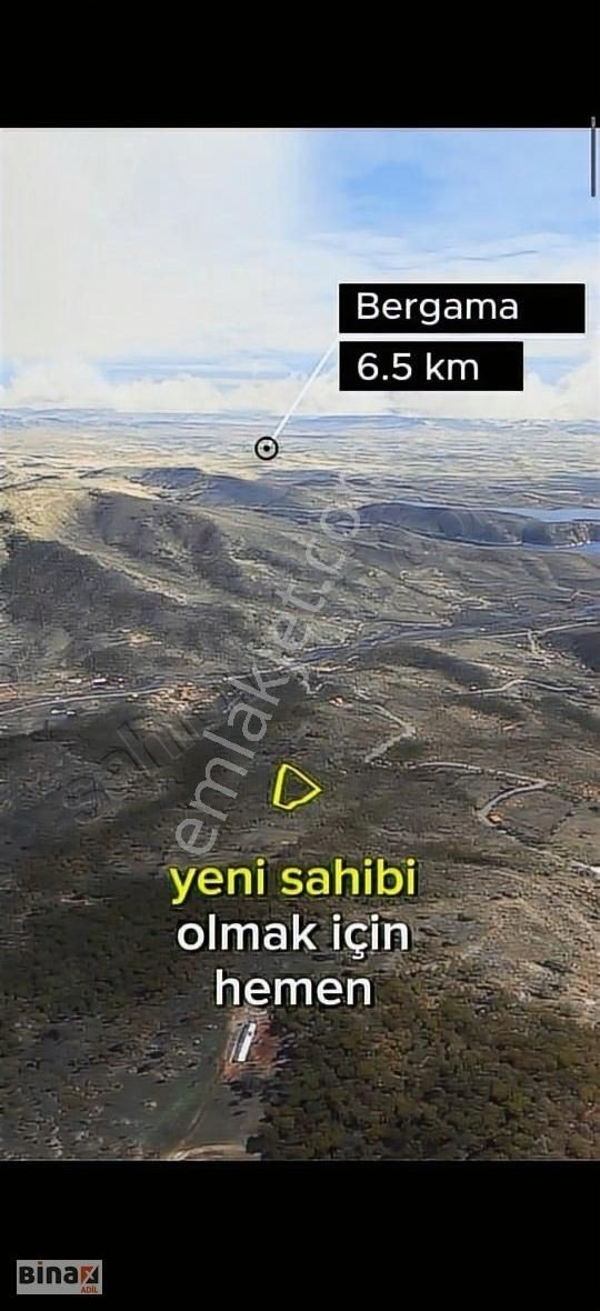 Bergama Yerlitahtacı Satılık Bağ & Bahçe İzmir Bergama Yerlitahtacıköyü Satılık