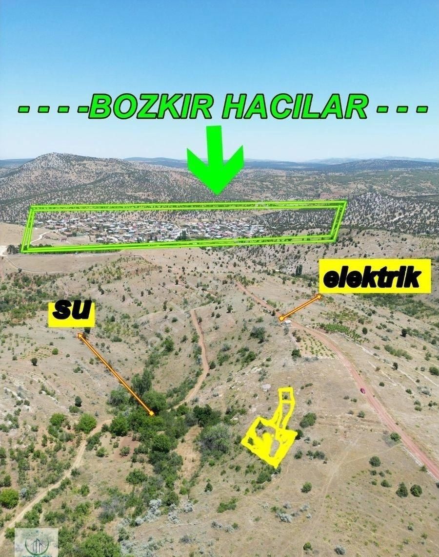 Bozkır Hacılar Satılık Bağ & Bahçe BOZKIR HACILARDA 537m² MÜSTAKİL TAPU BAHÇE ELEKTRİK SU VAR