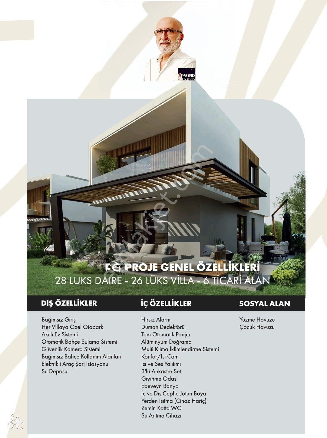 Kuşadası Davutlar Mevkiinde Ultralux 3+1 Tekmüstakil Ve İkiz Villalardan Oluşan Projemiz