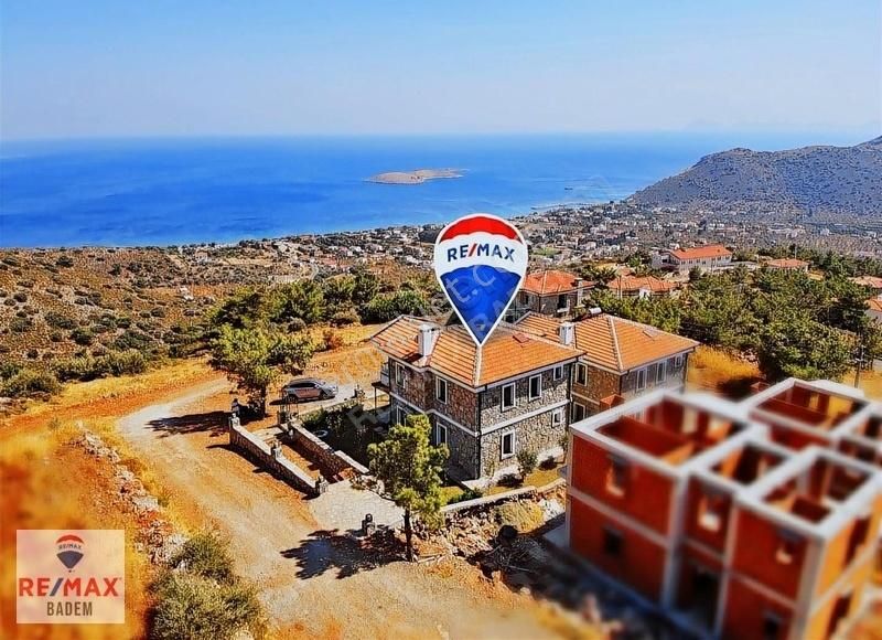 Datça Yaka Satılık Villa Datça Yaka Köykent'te Satılık 4+1 Full Deniz Manzaralı Villa