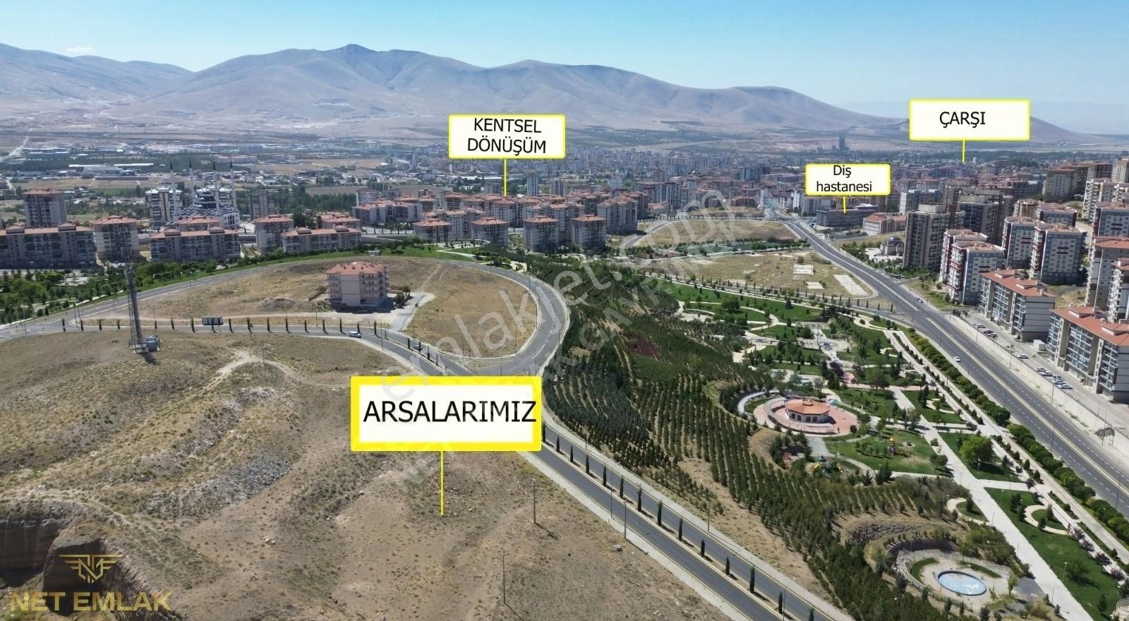 Niğde Merkez Efendibey Satılık Konut İmarlı Net Emlak'tan Efendibey Mah En Güzel Yerinde Arsalar