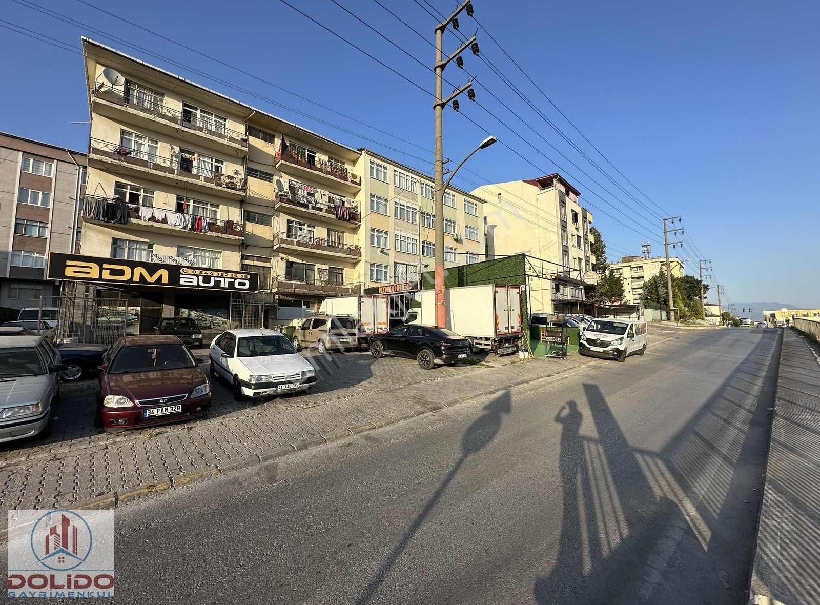 Kocaeli Körfez Satılık Ticari İmarlı DOLİDO EMLAKTAN KÖRFEZ YENİYALI MH. E5 CEPHE 476 m² ARSA/BİNA