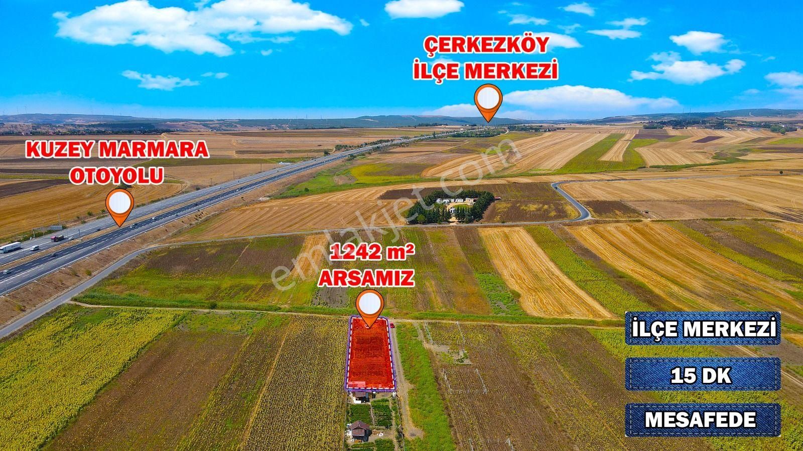 Silivri Seymen Mahallesinde 1.242 M2 Etrafı Telle Çevrili Satılık Çardaklı Su Kuyulu Bahçe - Görsel 15