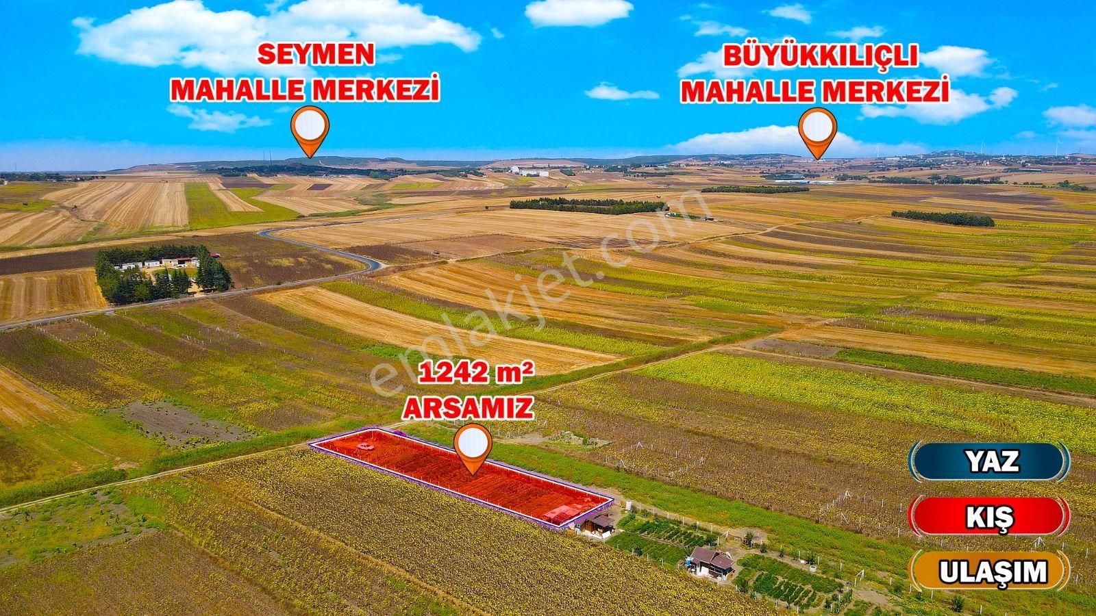 Silivri Seymen Mahallesinde 1.242 M2 Etrafı Telle Çevrili Satılık Çardaklı Su Kuyulu Bahçe - Görsel 12