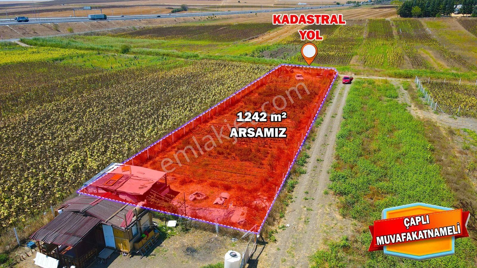 Silivri Seymen Mahallesinde 1.242 M2 Etrafı Telle Çevrili Satılık Çardaklı Su Kuyulu Bahçe - Görsel 16