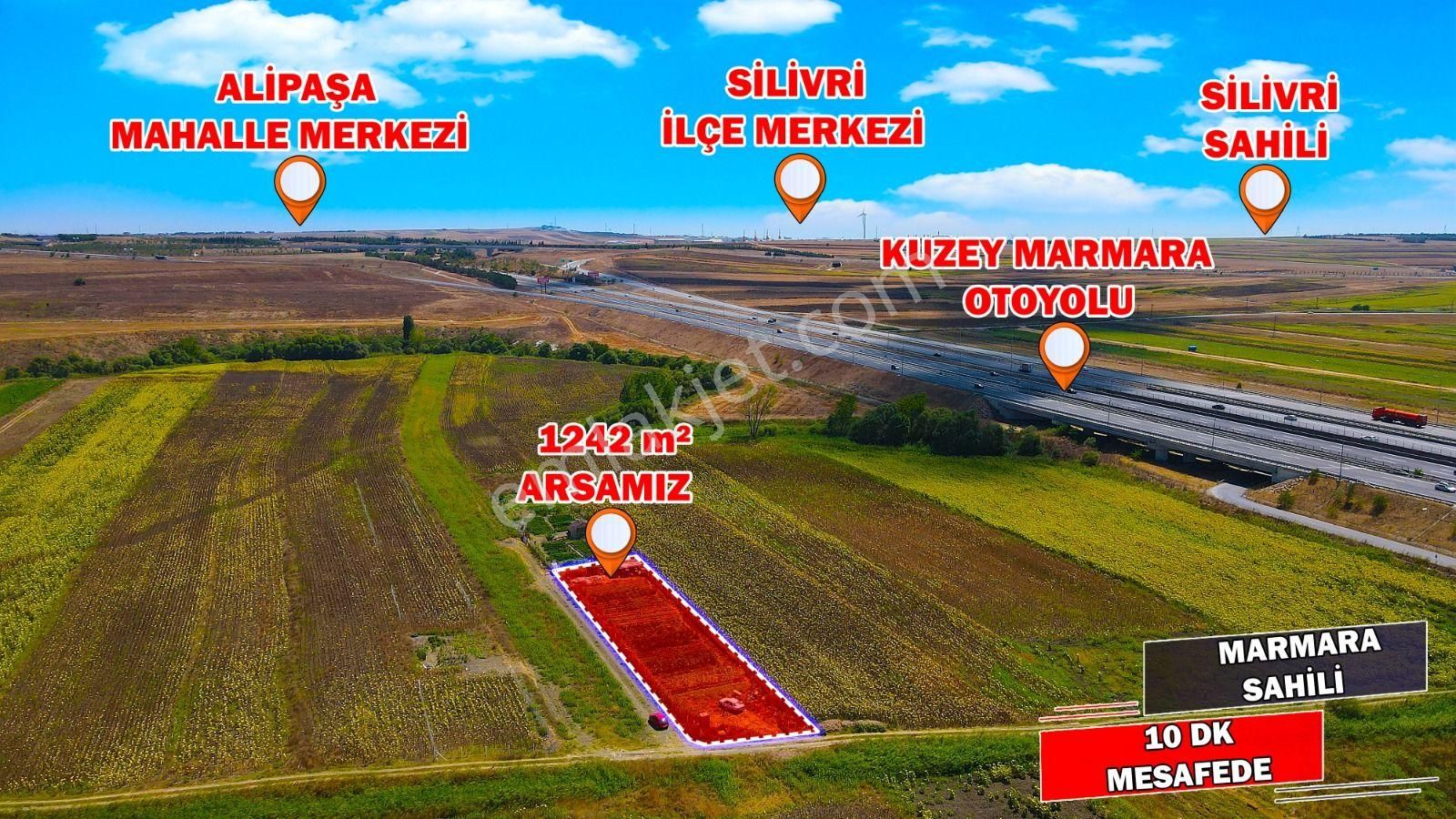 Silivri Seymen Mahallesinde 1.242 M2 Etrafı Telle Çevrili Satılık Çardaklı Su Kuyulu Bahçe - Görsel 9