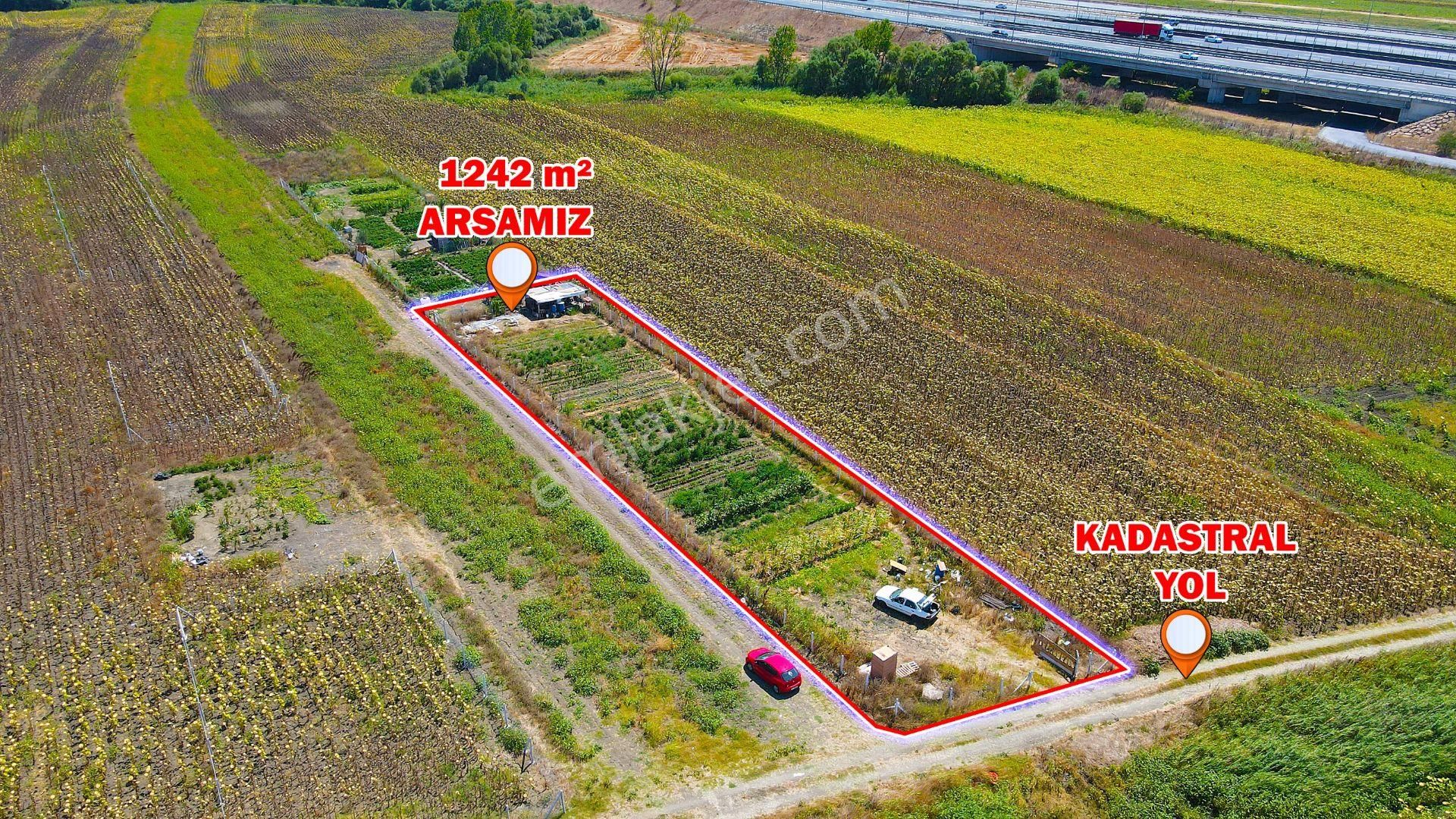 Silivri Seymen Mahallesinde 1.242 M2 Etrafı Telle Çevrili Satılık Çardaklı Su Kuyulu Bahçe - Görsel 5