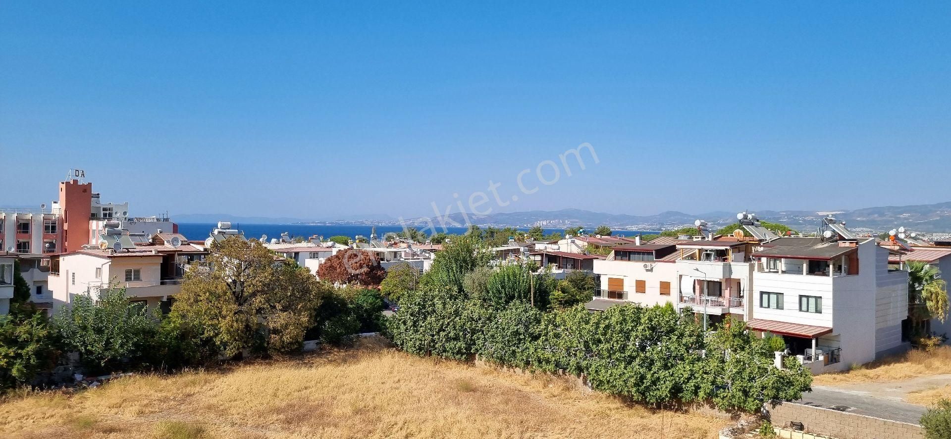 Kuşadası Güzelçamlı Kiralık Daire 3+1 Eşyalı Ful Deniz Manzaralı Merkezi Isıtma Sistemli Daire