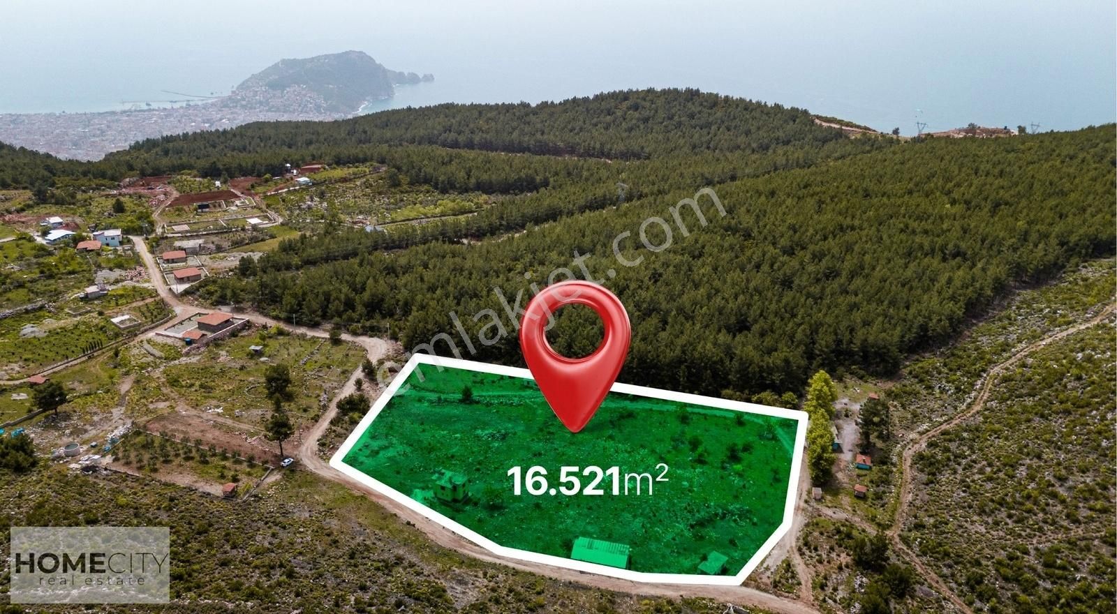 Alanya 16.521m2 Tiny House Projeli,merkeze 3 Km,kaleye 3 Km.!!!! - Görsel 2
