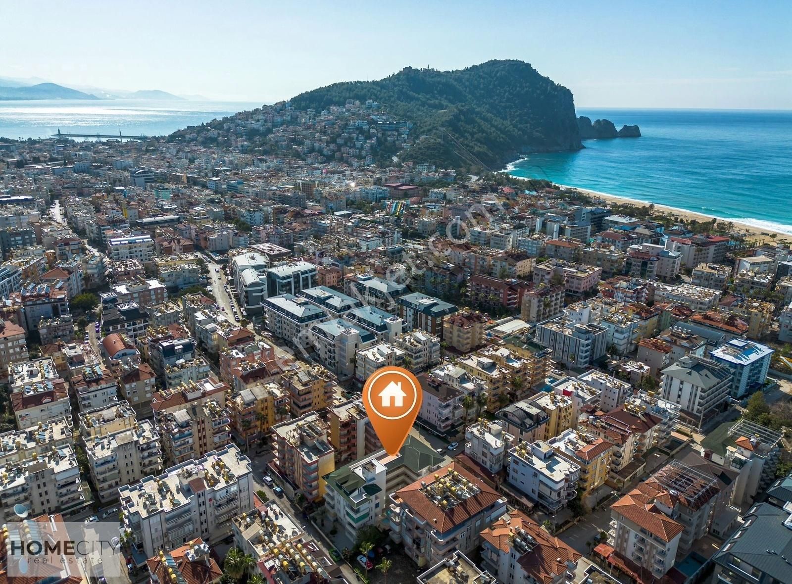 Alanya Cleopatra 1+1 45m2 Havuzlu,görevli,7/24 Kamera Sistemiii - Görsel 13