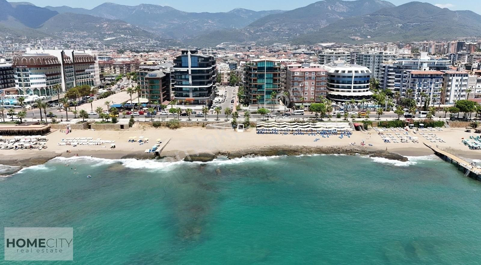 Alanya Tosmur Satılık Daire ALANYA TOSMUR 3+1 170M2 DENİZE SIFIR,FİTNES,KAPALI OTOPARK,SAUNA