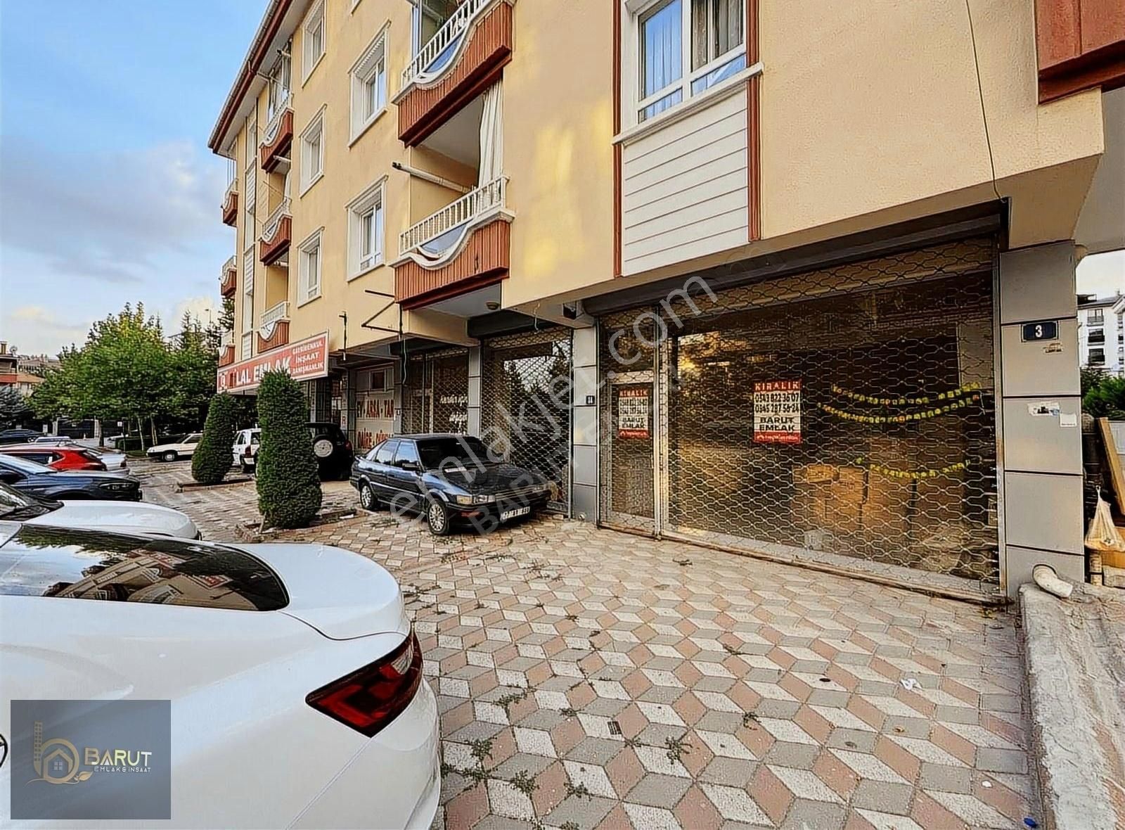 Pursaklar Mimar Sinan Kiralık Dükkan & Mağaza BARUT EMLAKTAN GAZİLER PARKI YANI 40 M2 KİRALIK DÜKKAN