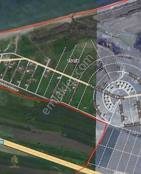 Gönen Çifteçeşmeler Satılık Villa İmarlı BALIKESİR GÖNEN PINARKENT'DE DENİZE ÇOK YAKIN KONUMDA ARSA