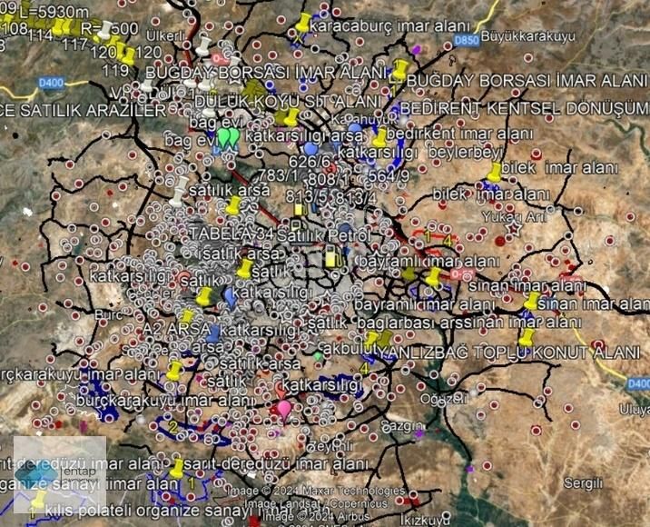 Gaziantep Şehitkamil Satılık Ticari İmarlı ENTAP'DAN SATILIK ÜNİVERSİTENİN YANI TİCARİ ARSADA HİSSE FIRSATI