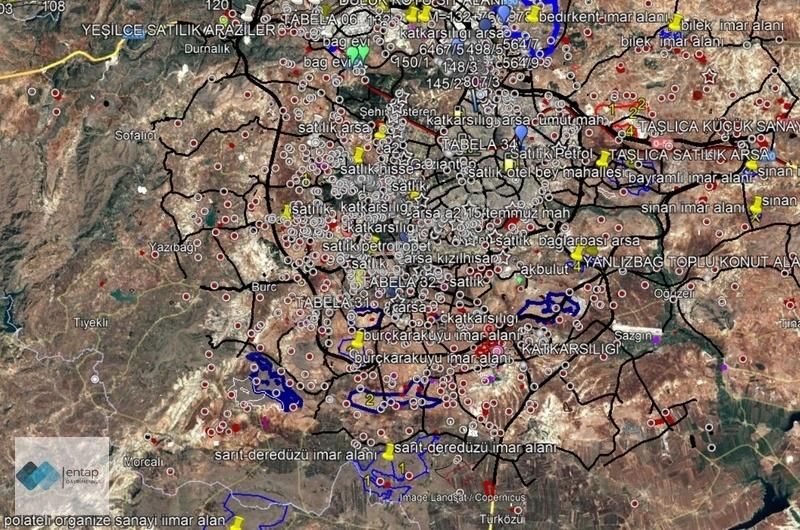 Gaziantep Şehitkamil Satılık Ticari İmarlı ENTAP'DAN SATILIK TAŞLICADA SATILIK TİCARİ ARSA !