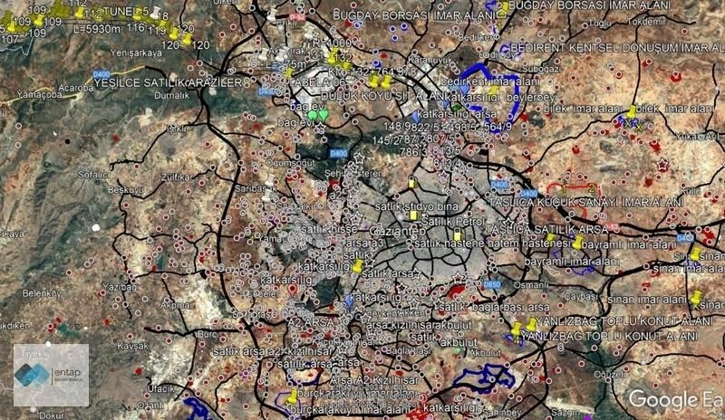 Şehitkamil Yeşilce Satılık Tarla ENTAP'DAN SATILIK ADANA YOLU ÜZERİNDE 210 M YOLA CEPHELİ ARAZİ!