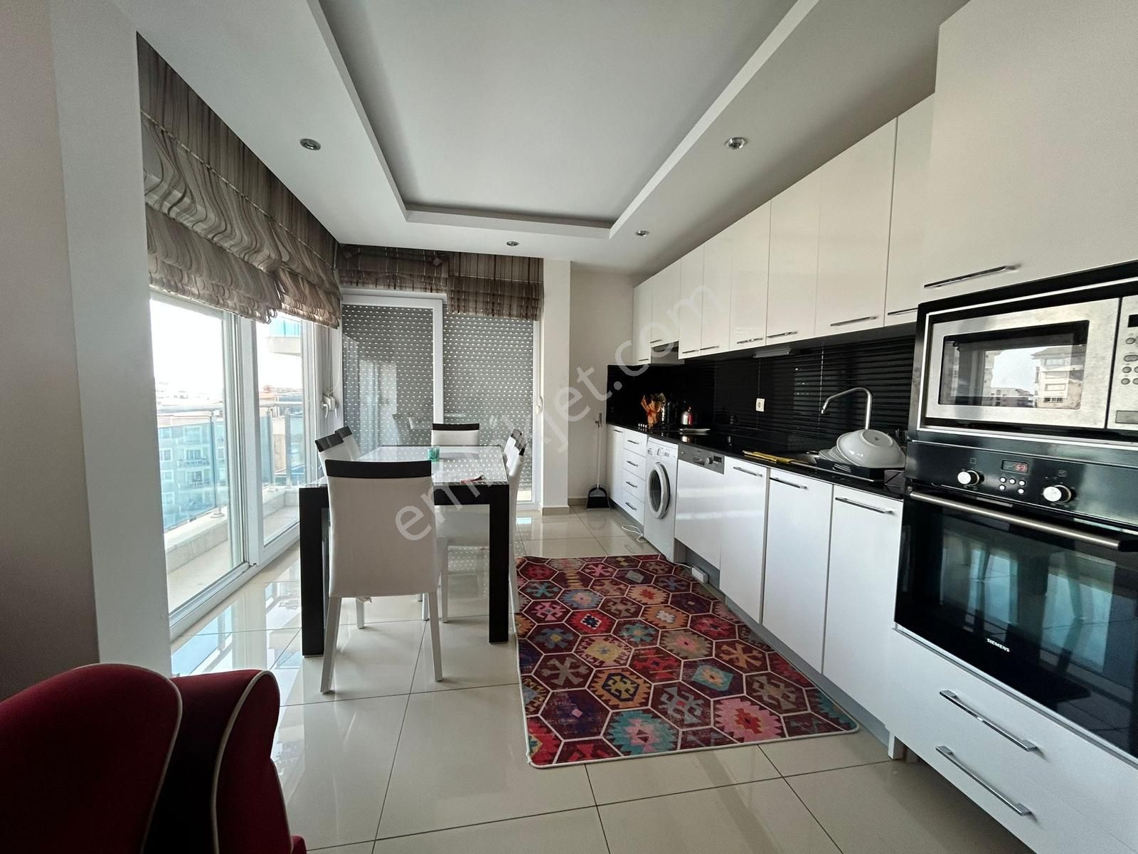 Alanya Cikcilli Kiralık Daire  CRYSTAL GARDEN'DA 5 YILDIZ OTEL KONFORLU     FULL AKTİVİTELİ LÜKS EŞYALI RESIDANCE DAİRE 