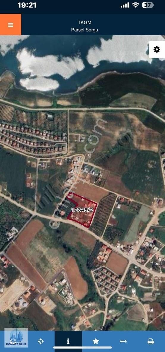 Sarıçam Bayram Hacılı Satılık Villa İmarlı Bayramhacılıda Defne Tekel Bayi Civarı 450 M2 Villa İmarlı Arsa