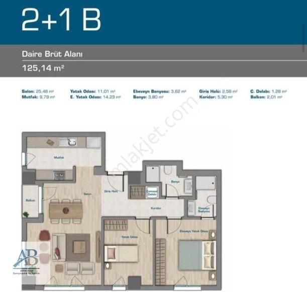 Esenyurt Zafer Satılık Daire AVEB HEP İSTANBUL 164 M² 3+1 SATILIK DAİRE