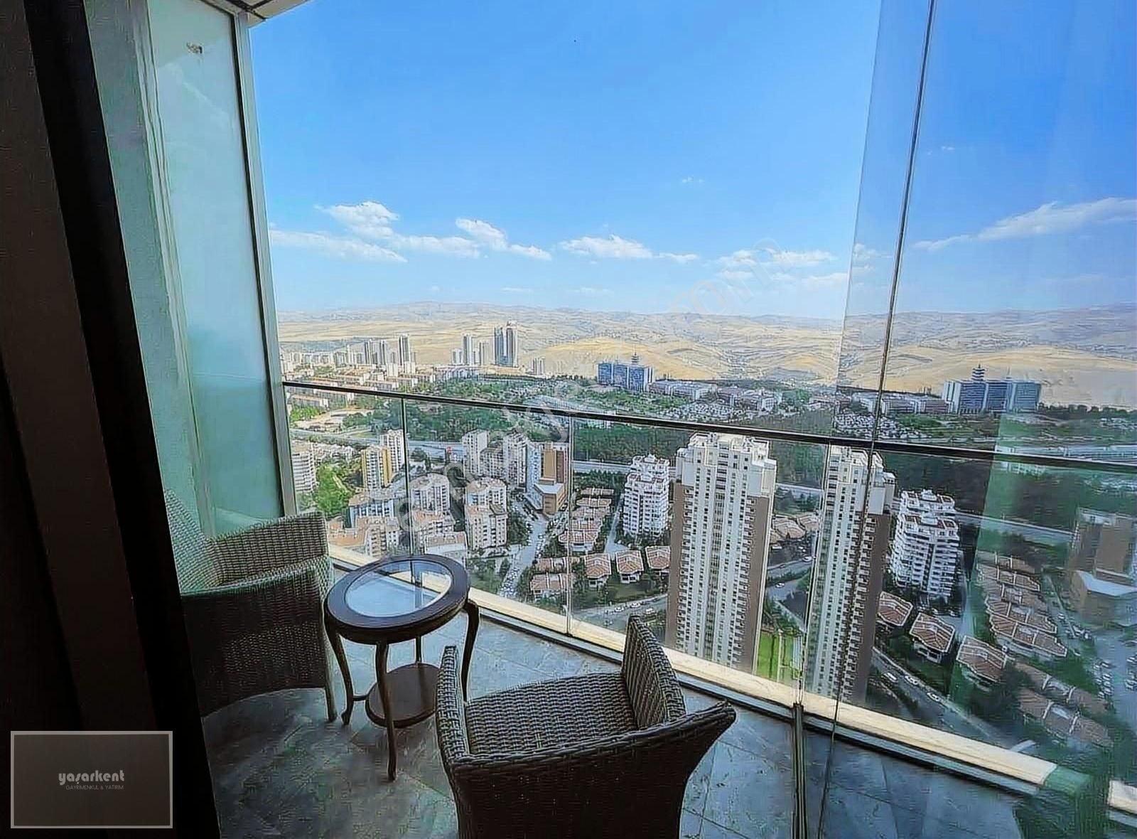 Çankaya Oran Satılık Daire ONE TOWER SATILIK 5+1 ÜST KAT GÜNCEL DAİRE YAŞARKENT'TEN