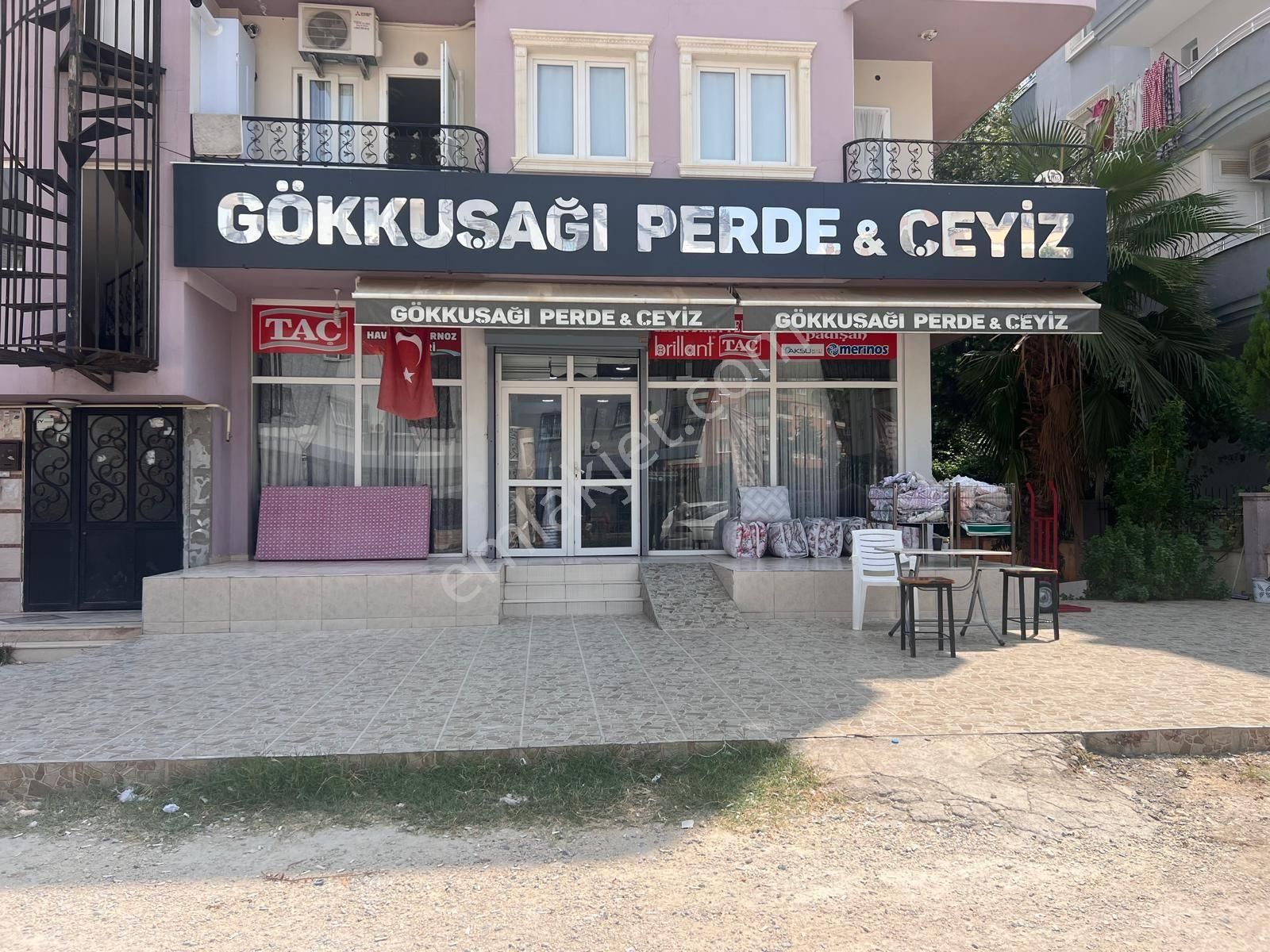 Tarsus Kırklarsırtı Kiralık Dükkan & Mağaza RA GAYRİMENKUL ANA CADDE ÜZERİ  SATILIK DUKKAN