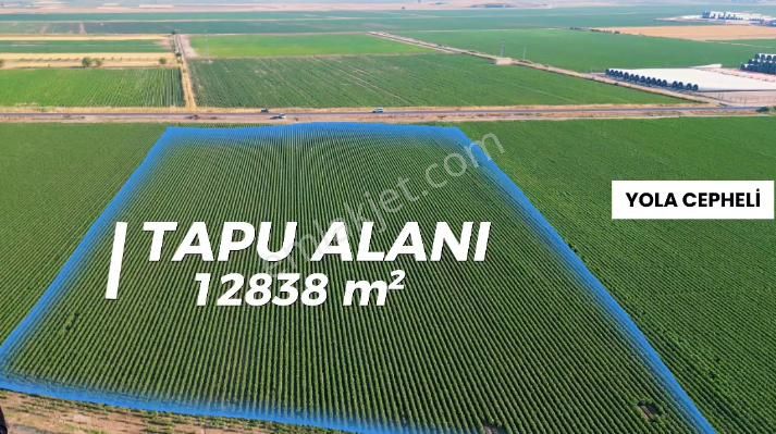 İzmir Menemen Satılık Ticari İmarlı 7700 m2 Kapalı Alan 12 m Yükseklik Depo Ruhsatlı Yola Sıfır