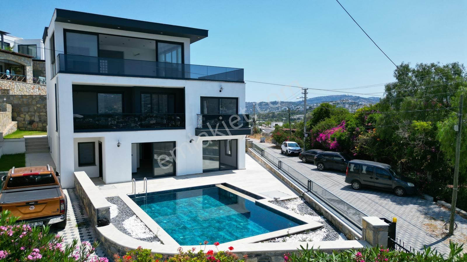 Bodrum Yalıkavak Satılık Villa  Yalıkavakta Satılık Full Marina Manzaralı Özel Havuzlu 5+2 Villa