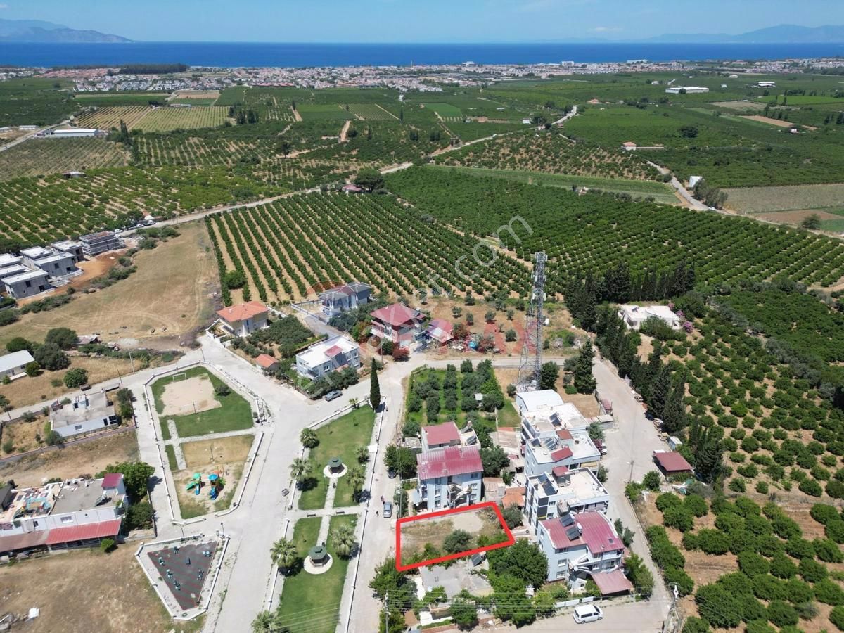 Kuşadası Davutlar Satılık Villa İmarlı Davutlarda Deniz Manzaralı, Müstakil Villa İmarlı Satılık Arsa