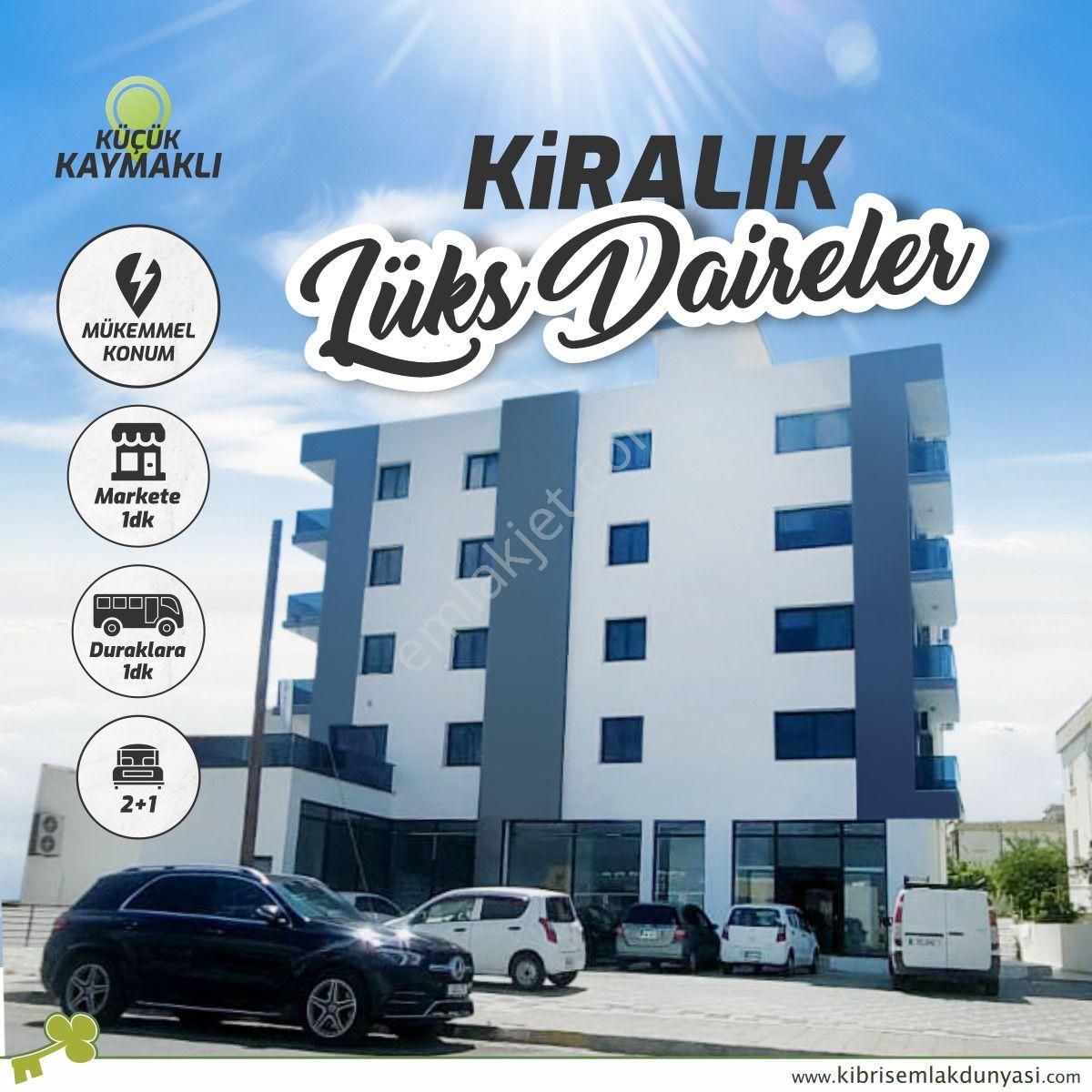 Lefkoşa Küçükkaymaklı Kiralık Daire Lefkoşa Küçükkaymaklı'da Kiralık lüks 2+1 Full Eşyalı Daireler 