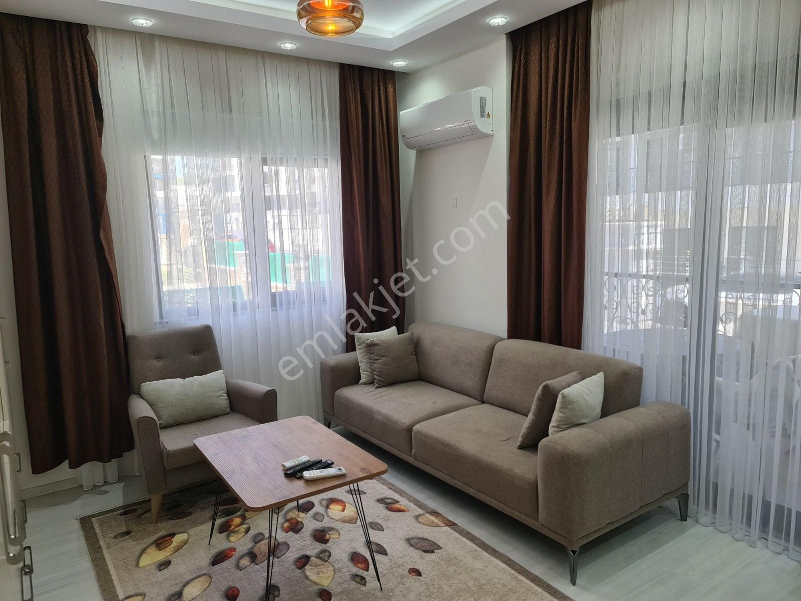 Alanya Mahmutlar Kiralık Daire  7110 13,000 TL ALANYA MAHMUTLARDA 1+1 EŞYALI DAİRE KİRALIKTIR 