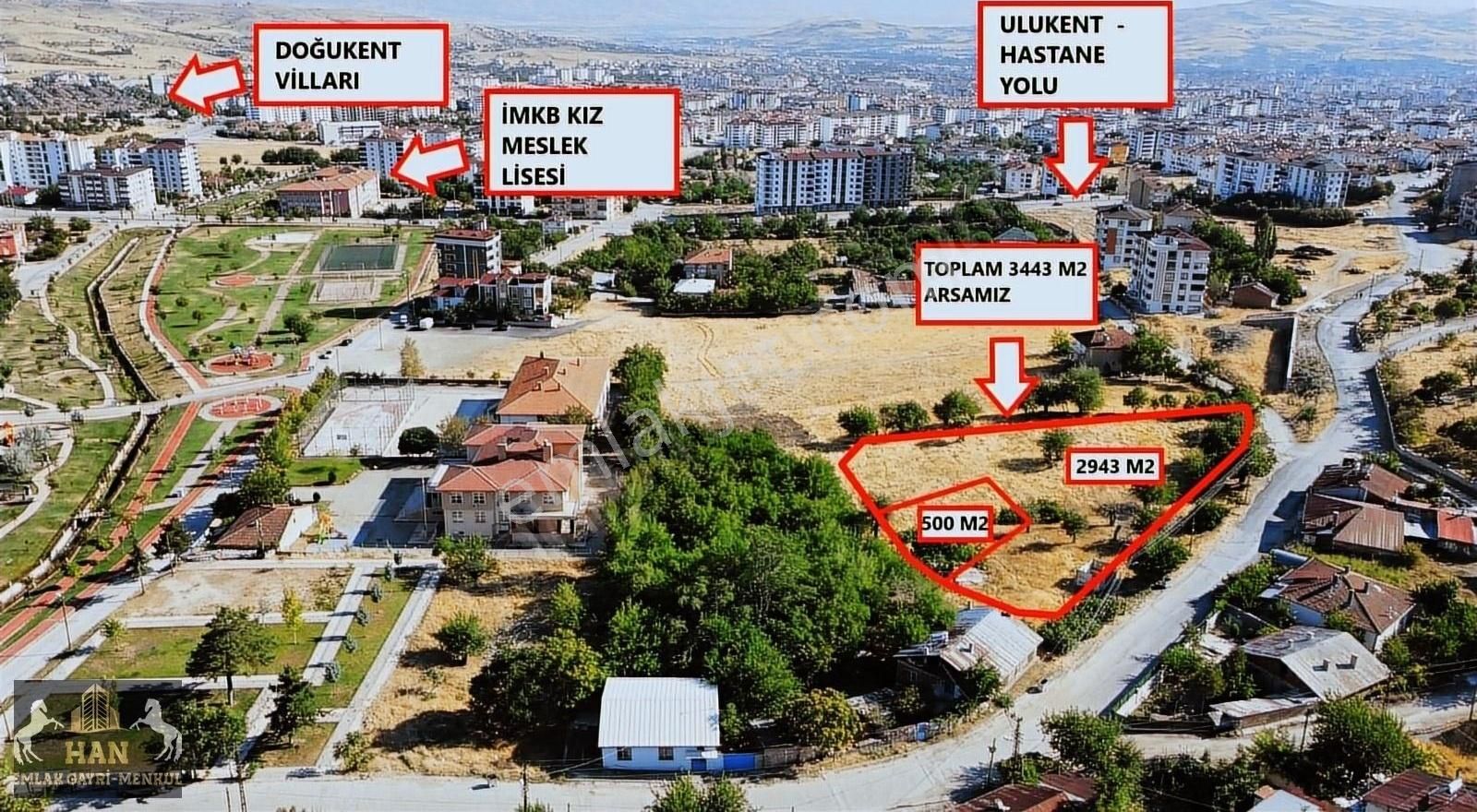 Elazığ Merkez Ulu Kent Satılık Konut İmarlı ULUKENTDE 6 KAT İMARLI ARSALAR