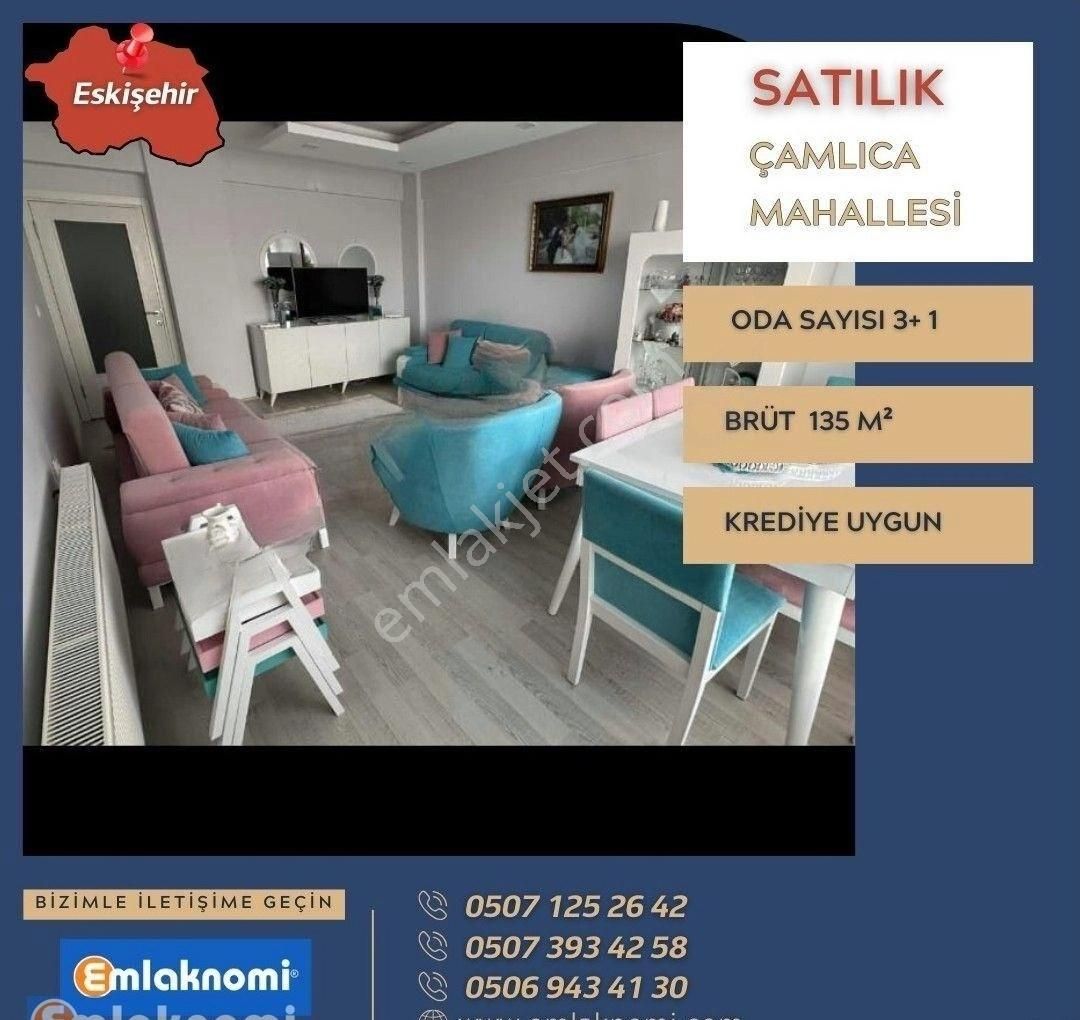 Odunpazarı Çamlıca Satılık Daire Emlaknomi'den Çamlıca'da Satılık 3+1 Bakımlı Daire