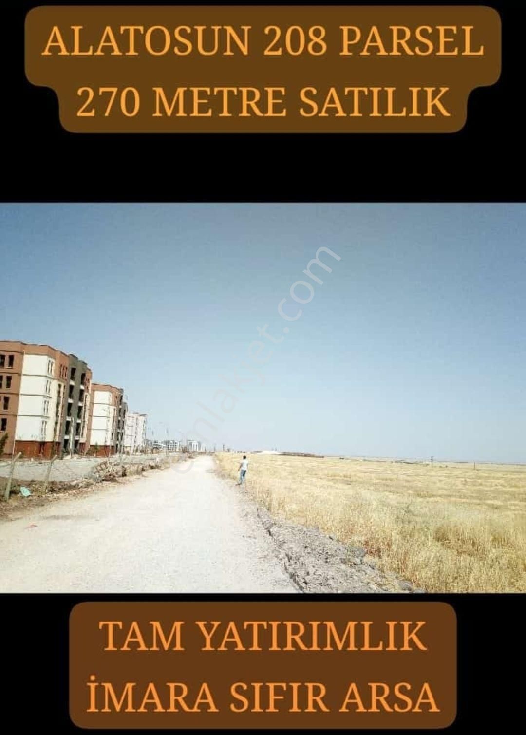 Bağlar Alankoz Satılık Tarla alatosun 208 de 270m2 acil satılık 