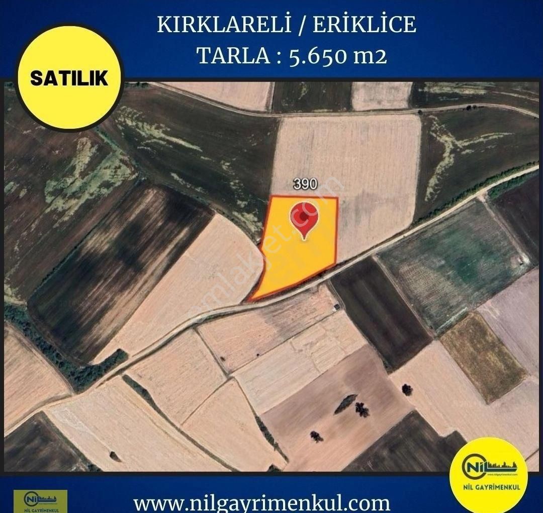 Kırklareli Merkez Eriklice Köyü Satılık Tarla Kırklarelinin En Gözde Köylerinden Eriklicede