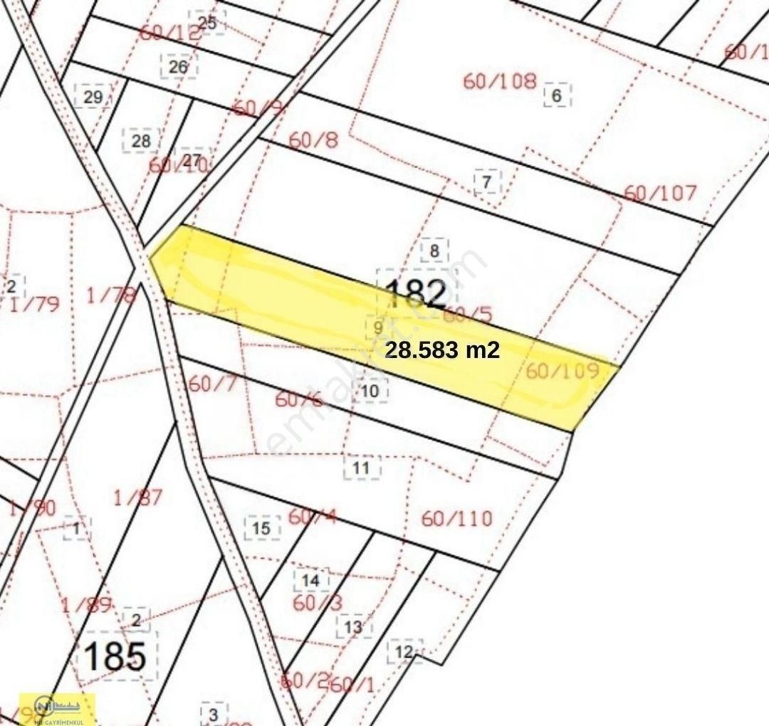 Kırklareli Merkez İnece Bld. (Ulukonak) Satılık Tarla Kırklareli /inece /tekkeşeyhler (ulukonak Mevkii) 5 Parça Yer 67.433 M2 Toplu