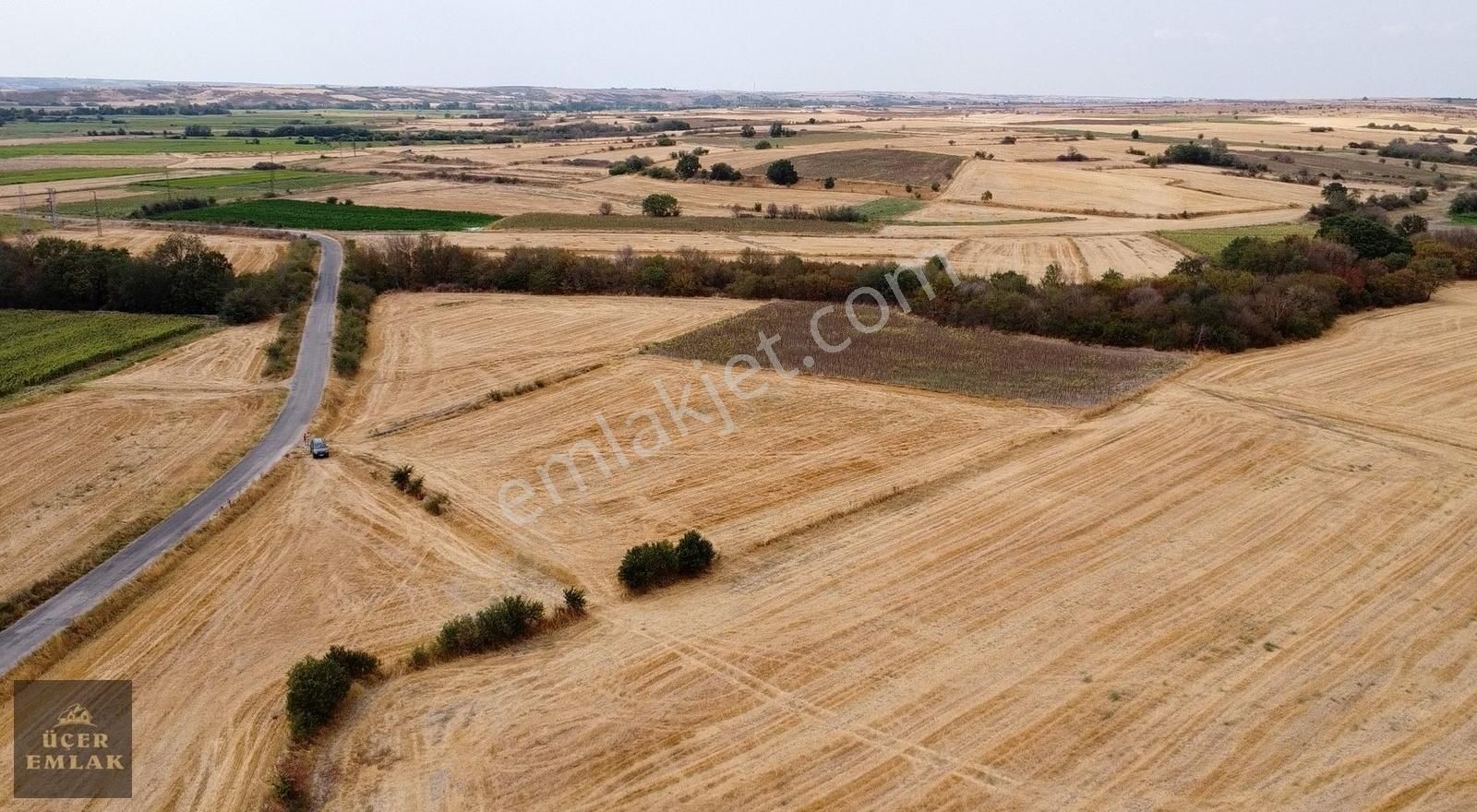 Havsa Bakışlar Köyü Satılık Tarla Edirne Havsa Bakışlar Köyünde 5250m2 Tek Tapu Satılık Arazi