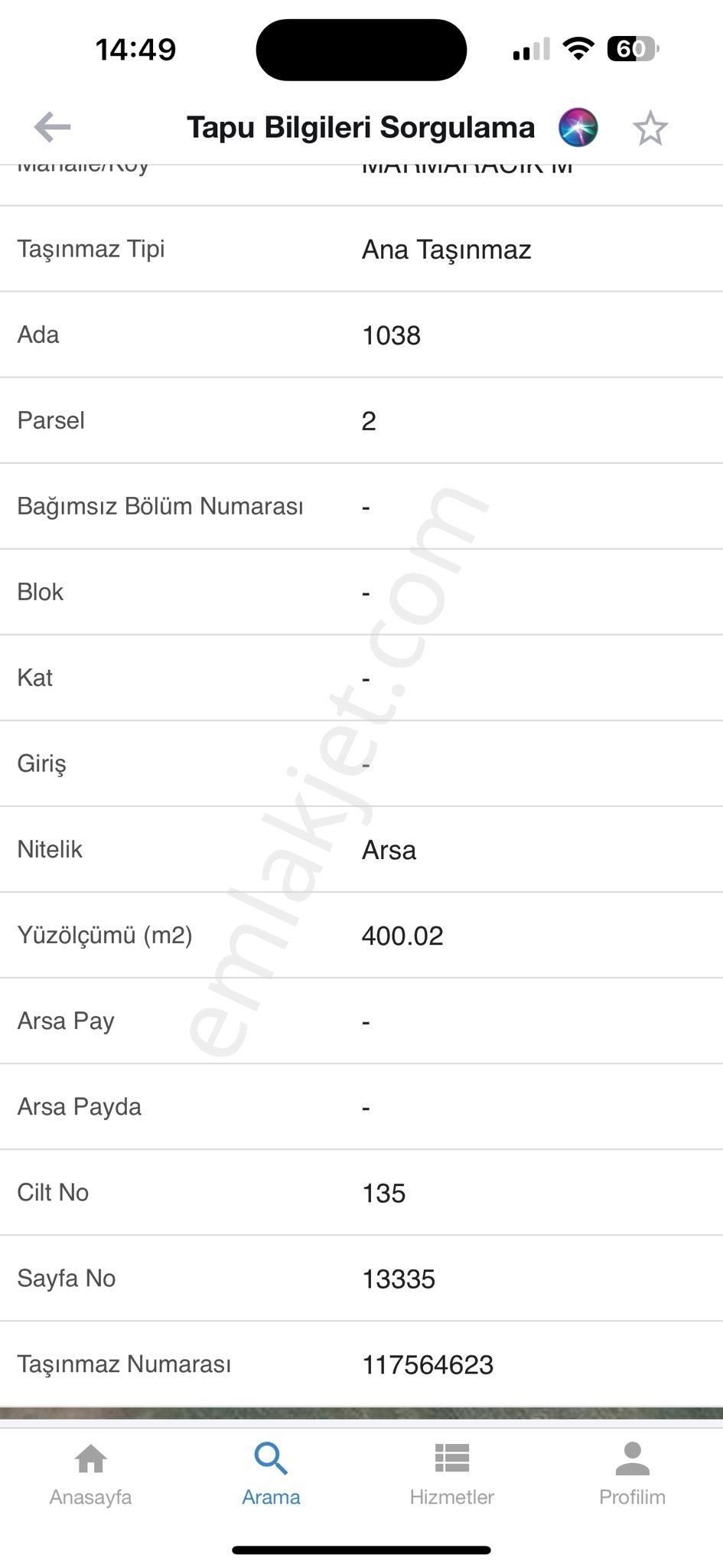 Ergene Marmaracık Satılık Konut İmarlı 3 Kat İmarlı Arsa